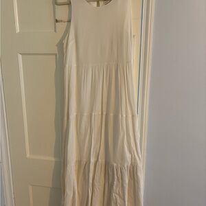 A New Day Ivory Sleeveless Maxi Dress